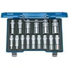 Gedore 1/2" Drive, Socket Set Metric, 15 pcs D 19 L-015